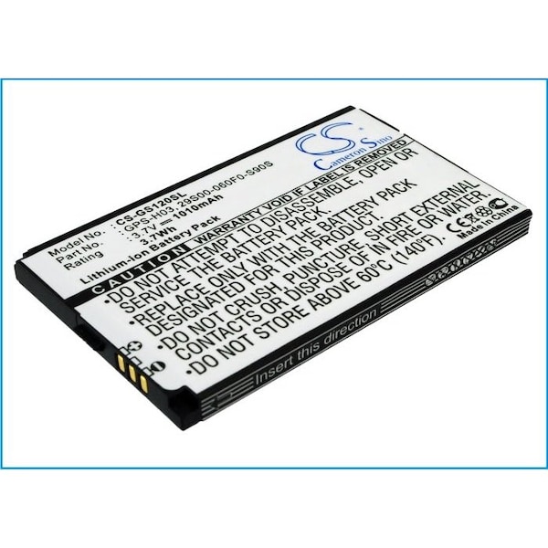 Bsc Preferred Gsmart S1200 S1205 S1208 Mobile Phone Replacement Battery CS-GS120SL - main
